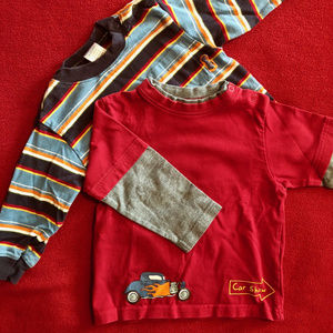 Lot of two Gymboree long sleeve t-shirts
